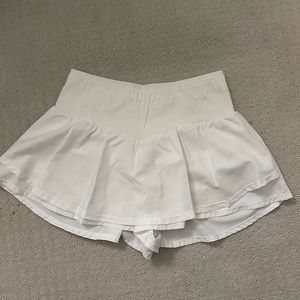 White Free People Schooling You Skort Size Small